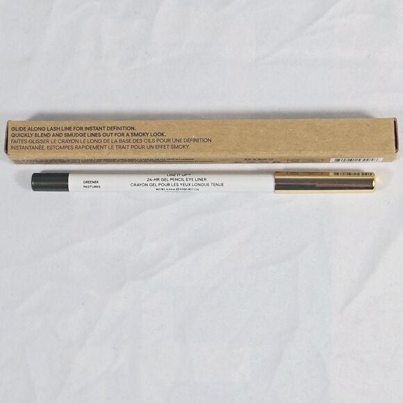 GXVE Gwen Stefani Line It Up 24 HR Gel Pencil Eyeliner GREENER PASTURES NIB - Picture 2 of 5
